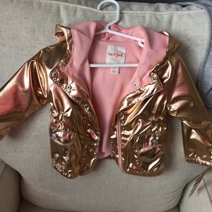 Rose gold jacket